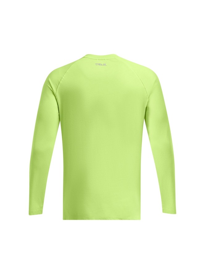 Longsleeve do biegania męski Under Armour UA Trail Run Graphic Ls - zielony