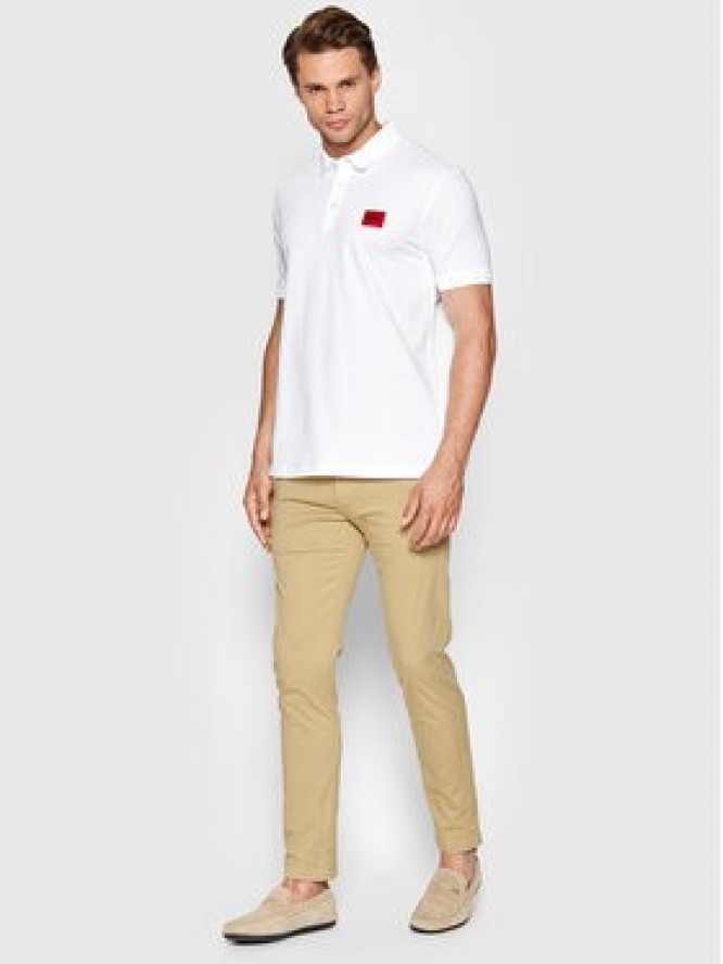 Hugo Chinosy David222D 50468314 Beżowy Slim Fit