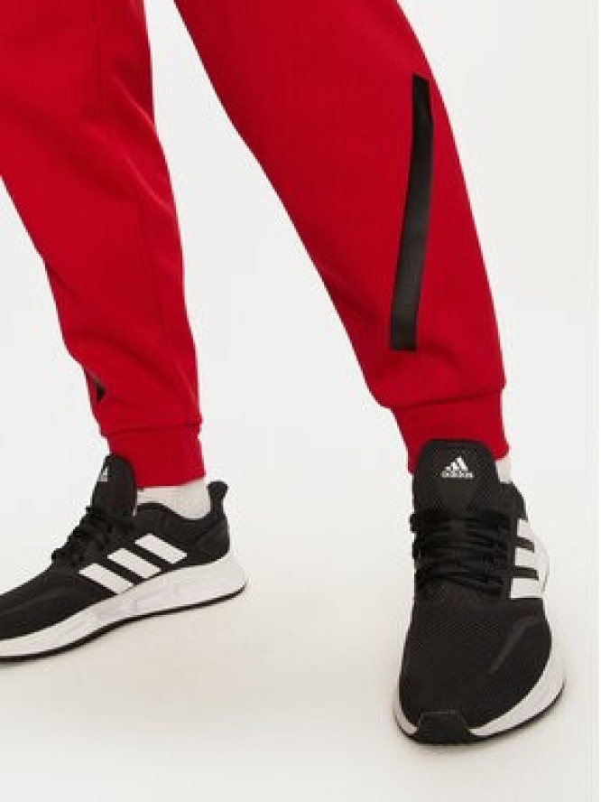 adidas Spodnie dresowe Z.N.E. JF6542 Czerwony Regular Fit