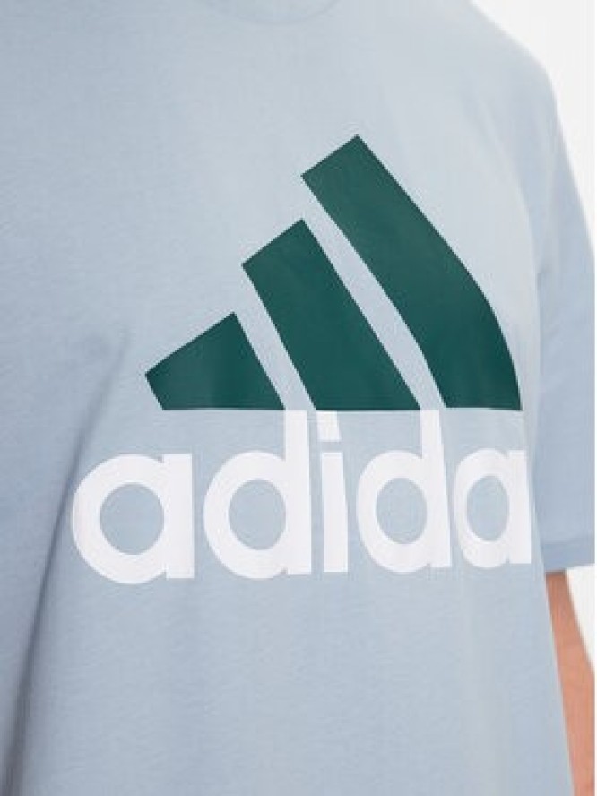 adidas T-Shirt Essentials Single Jersey Big Logo T-Shirt IJ8576 Niebieski Regular Fit