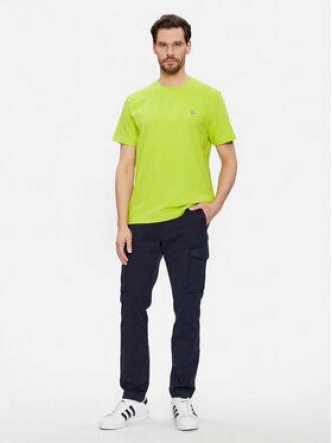United Colors Of Benetton T-Shirt 3MI5J1AF7 Zielony Regular Fit