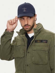 Aeronautica Militare Czapka z daszkiem Cappellino 242HA1179CT2848 Granatowy