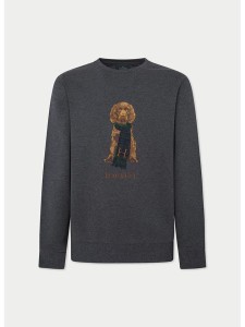 Hackett London Bluza w kolorze antracytowym rozmiar: L