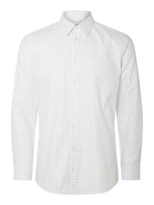 Selected Homme Koszula 16087706 Biały Slim Fit