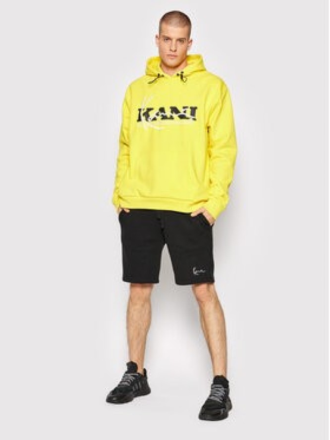 Karl Kani Szorty sportowe Signature 6013065 Czarny Regular Fit