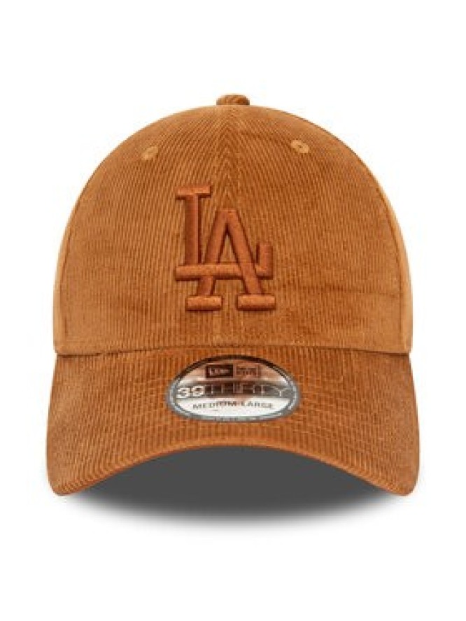 New Era Czapka z daszkiem Cord 3930 La Dodgers 60435065 Brązowy