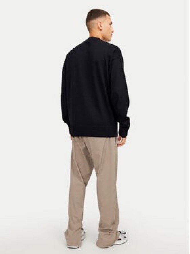 Jack&Jones Sweter Collective 12251556 Czarny Relaxed Fit