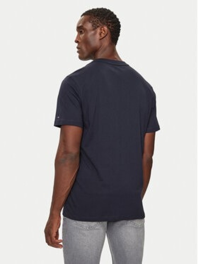 Tommy Hilfiger T-Shirt UM0UM03344 Granatowy Regular Fit