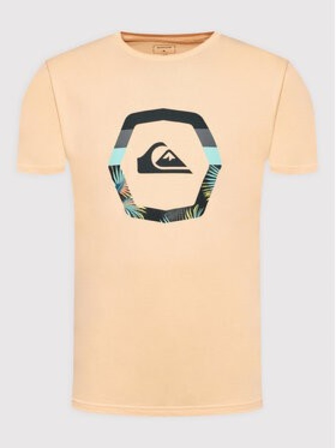 Quiksilver T-Shirt Uprise EQYZT06663 Pomarańczowy Regular Fit