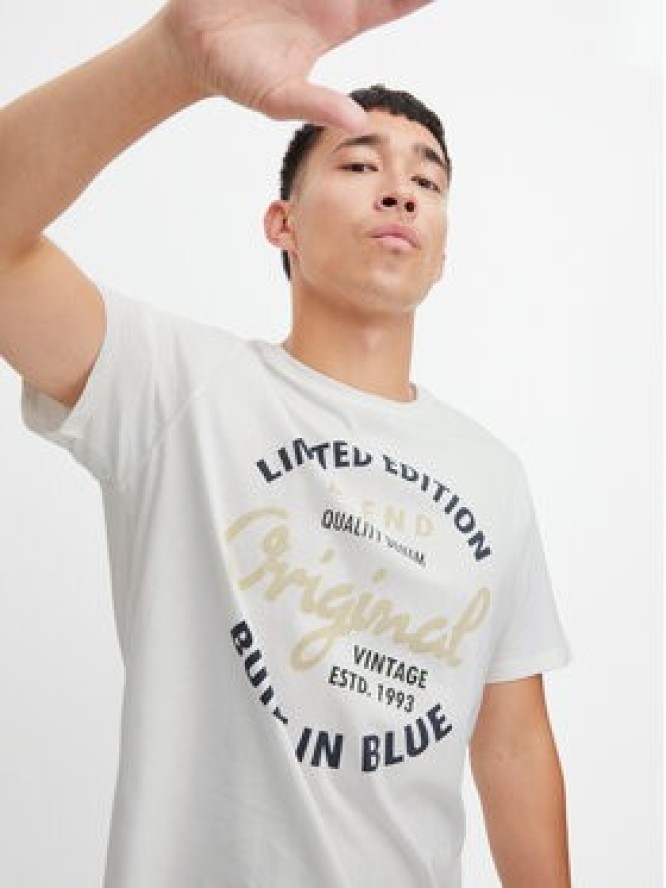 Blend T-Shirt 20715764 Biały Regular Fit