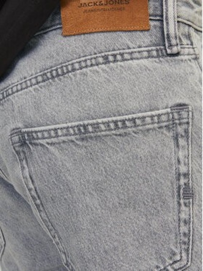 Jack&Jones Szorty jeansowe Chris Cooper 12252868 Szary Relaxed Fit