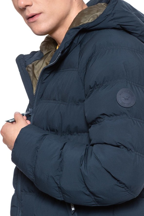 KURTKA ZIMOWA MUSTANG Daniel H Puffer DARK SAPPHIRE 1008273 4136