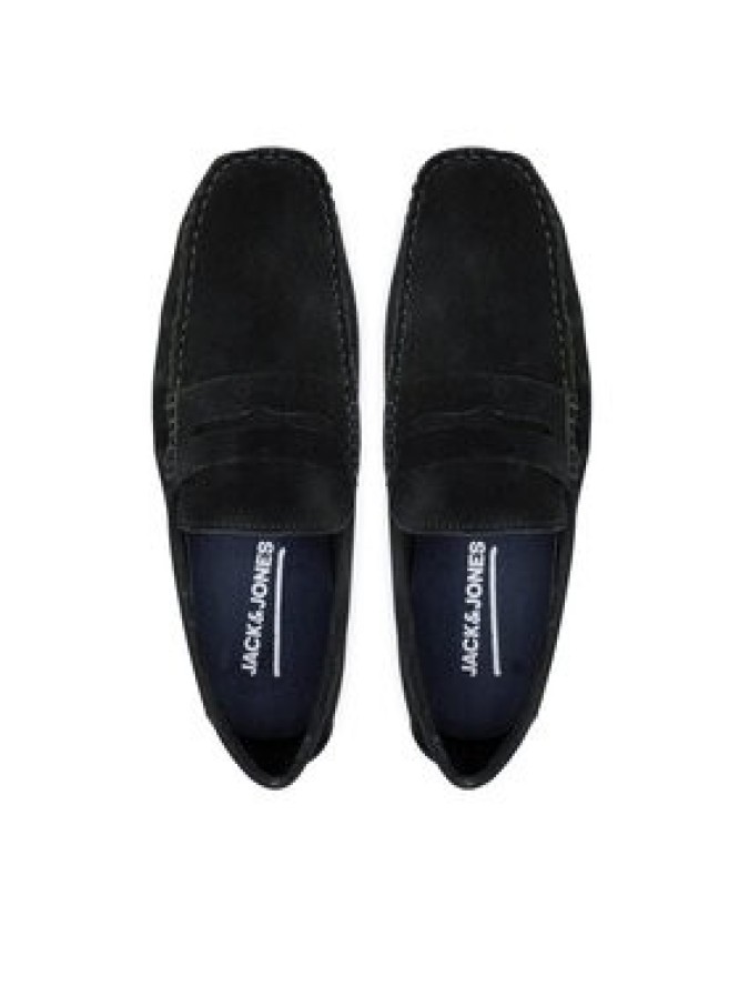 Jack&Jones Mokasyny Jfwjensen Suede Loafer 12203636 Granatowy