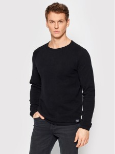 Jack&Jones Sweter Hill 12157321 Czarny Regular Fit