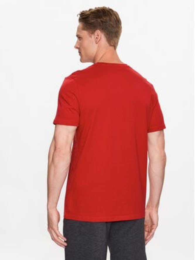 4F T-Shirt 4FSS23TTSHM539 Czerwony Regular Fit