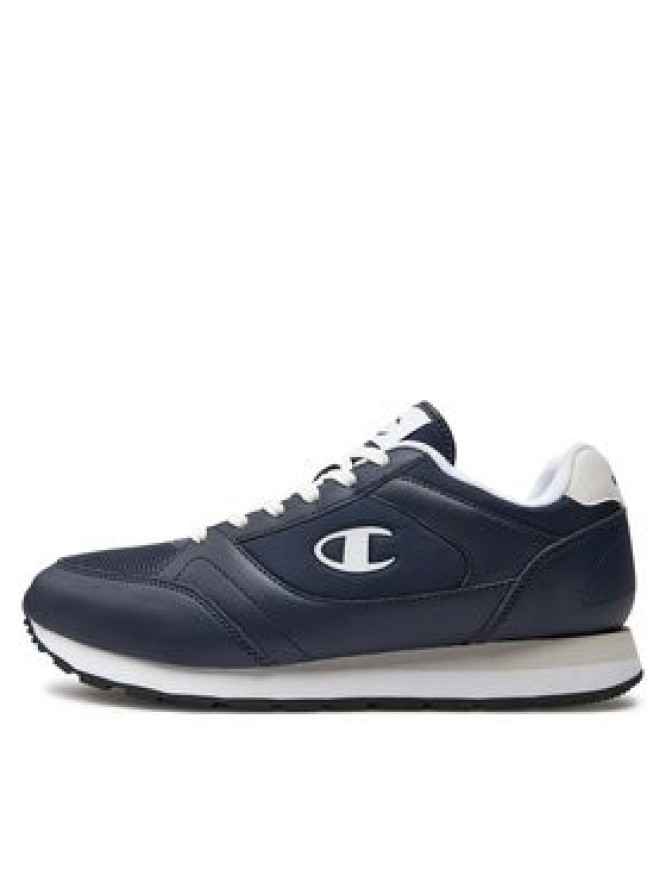 Champion Sneakersy Rr Champ Ii Mix Material Low Cut Shoe S22168-CHA-BS510 Granatowy