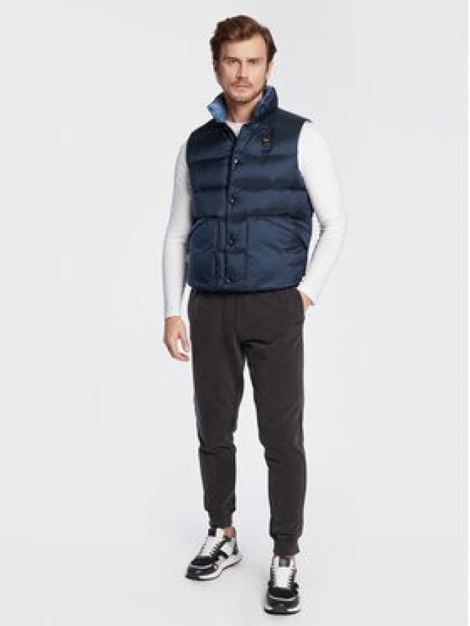 Blauer Kamizelka Sebastian BLUX03218 006365 Granatowy Regular Fit