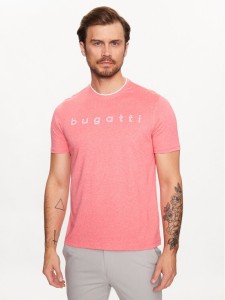 Bugatti T-Shirt 8350 35042 Koralowy Regular Fit