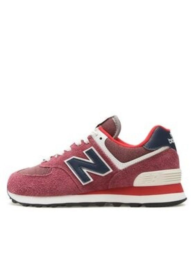 New Balance Sneakersy U574RX2 Bordowy