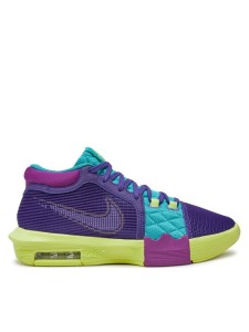 Nike Buty do koszykówki Lebron Witness VIII FB2239 500 Fioletowy