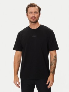 Boss T-Shirt 50519368 Czarny Oversize