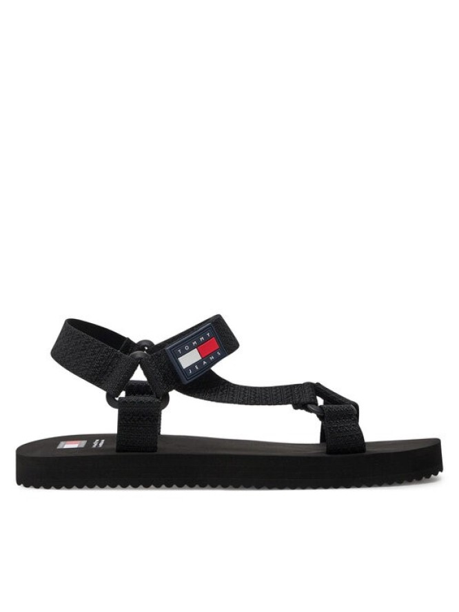 Tommy Jeans Sandały Tjm Casual Sandal EM0EM01399 Czarny