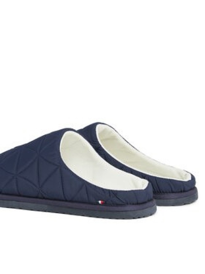 Tommy Hilfiger Kapcie Nylon Hilfiger Homeslipper FM0FM04771 Niebieski