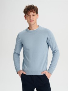 Sweter - błękitny