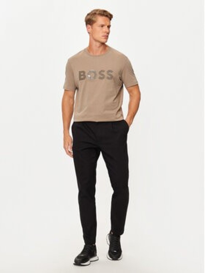 Boss T-Shirt Mirror 2 50525087 Zielony Regular Fit