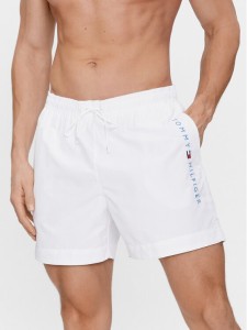 Tommy Hilfiger Szorty kąpielowe UM0UM03258 Biały Regular Fit