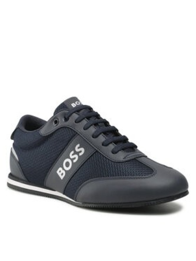 Boss Sneakersy Rusham 50470180 10199225 01 Granatowy