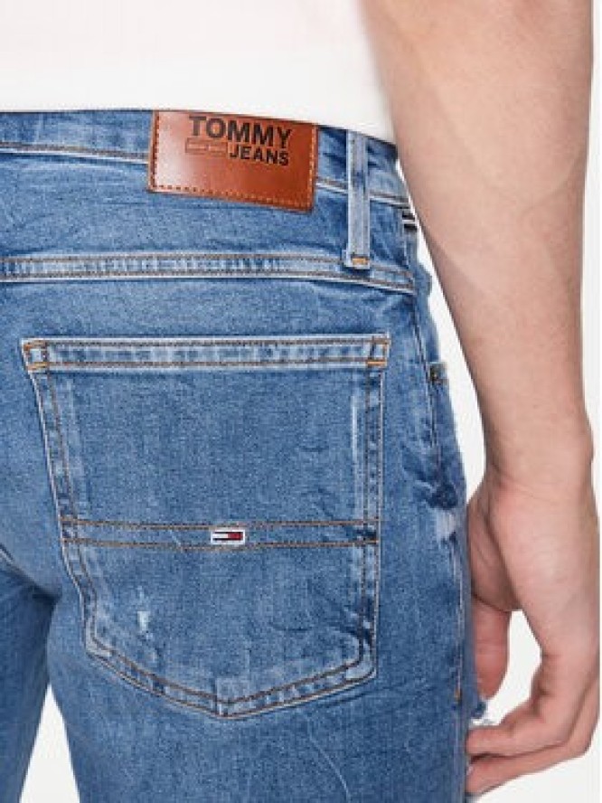 Tommy Jeans Szorty jeansowe Ronnie DM0DM16148 Niebieski Relaxed Fit