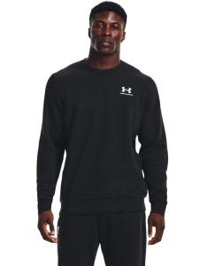 Bluza dresowa męska Under Armour UA Essential Fleece Crew - czarna