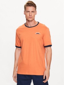 Blend T-Shirt 20715329 Pomarańczowy Regular Fit