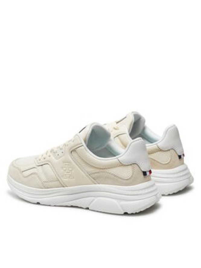 Tommy Hilfiger Sneakersy Modern Runner Best Lth Mix FM0FM04938 Beżowy