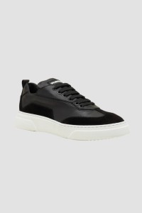 VALENTINO Czarne sneakersy Stan S Lace-Up