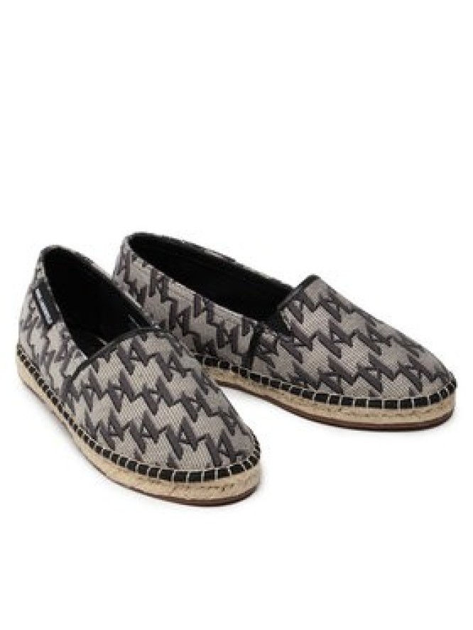 KARL LAGERFELD Espadryle KL70109 Szary