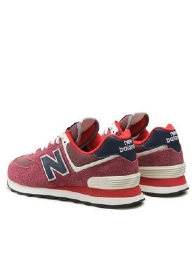 New Balance Sneakersy U574RX2 Bordowy