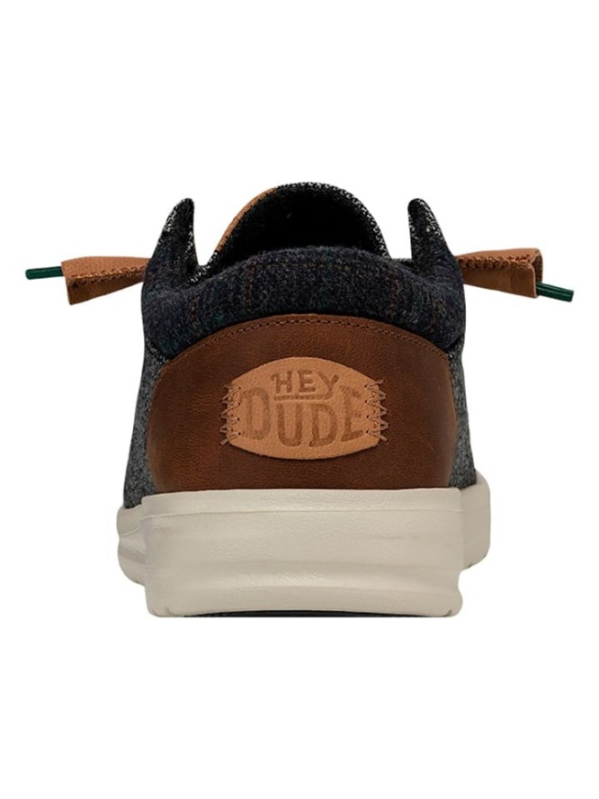 Hey Dude Slippersy "Wally Grip Wool" w kolorze antracytowym rozmiar: 42