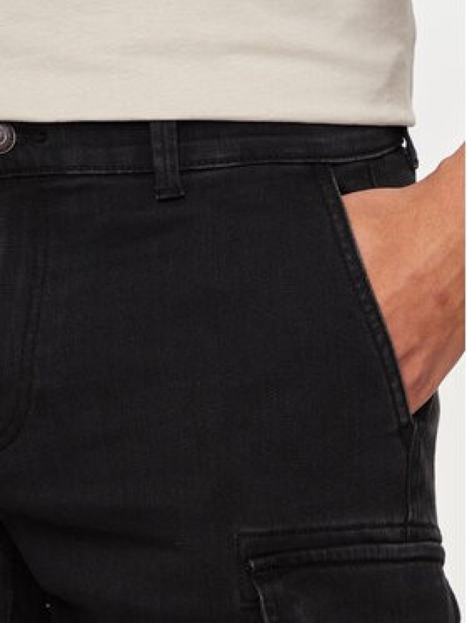 Only & Sons Szorty jeansowe Cam 22030499 Czarny Regular Fit