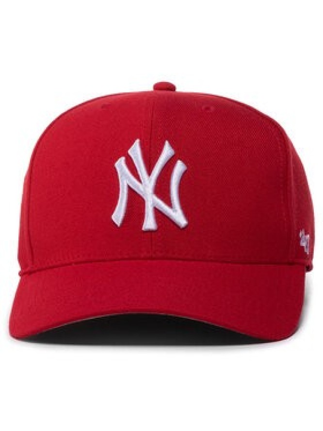 47 Brand Czapka z daszkiem Mlb New York Yankees Cold Zone '47 Mvp Dp B-CLZOE17WBP-RD Czerwony