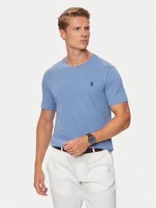 Polo Ralph Lauren T-Shirt 710671438390 Niebieski Custom Slim Fit