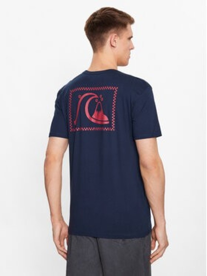 Quiksilver T-Shirt The Original EQYZT07239 Granatowy Regular Fit