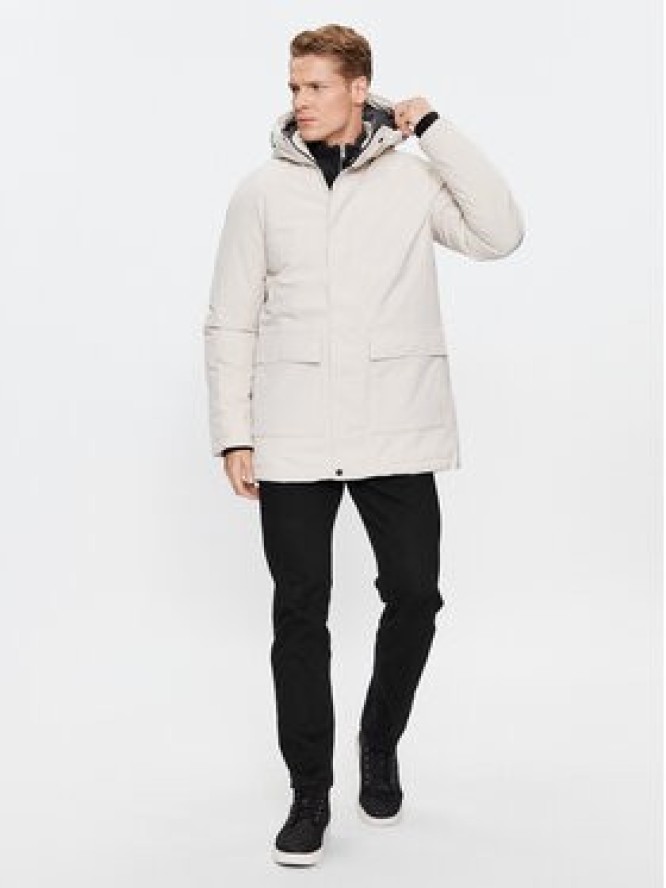 Jack&Jones Kurtka zimowa 12235845 Écru Regular Fit