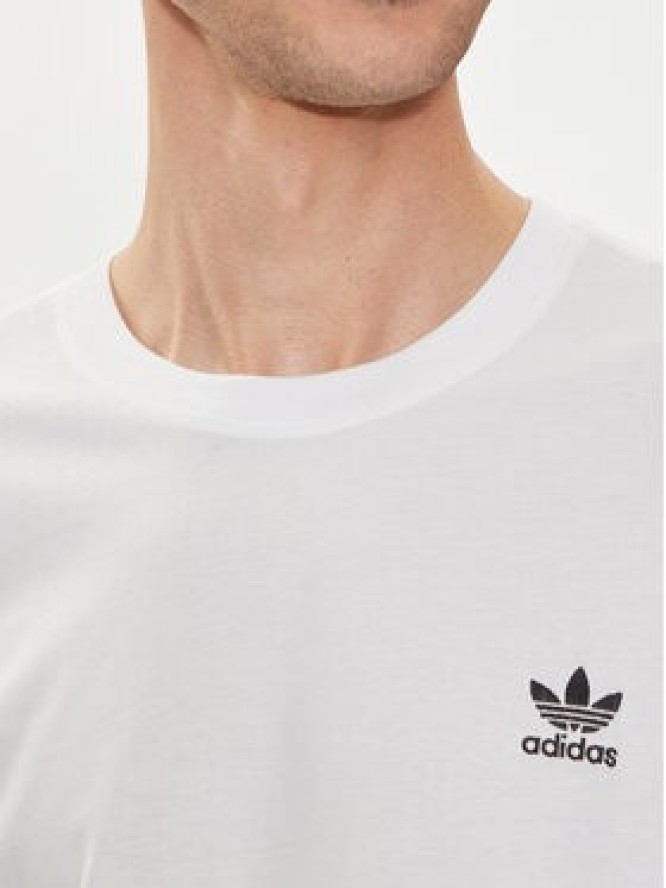 adidas T-Shirt Trefoil Essentials IZ2098 Biały Regular Fit