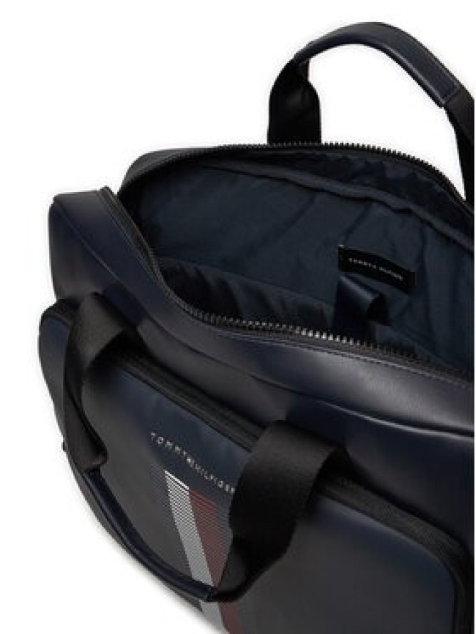 Tommy Hilfiger Torba na laptopa AM0AM12974 Granatowy