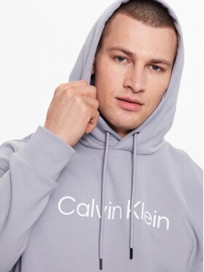 Calvin Klein Bluza Hero K10K111345 Szary Regular Fit