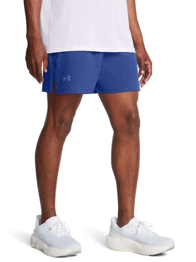 Spodenki do biegania męskie Under Armour UA Launch Pro 5'' Shorts - niebieskie