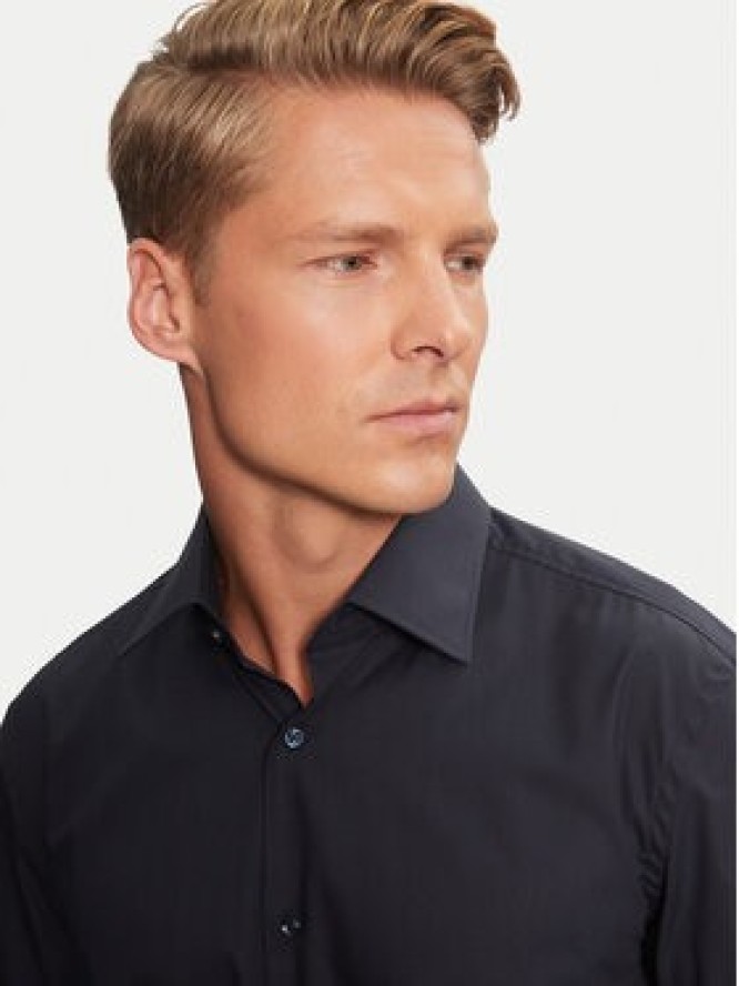 Boss Koszula H-Hank-Kent-C1-214 50469345 Granatowy Slim Fit