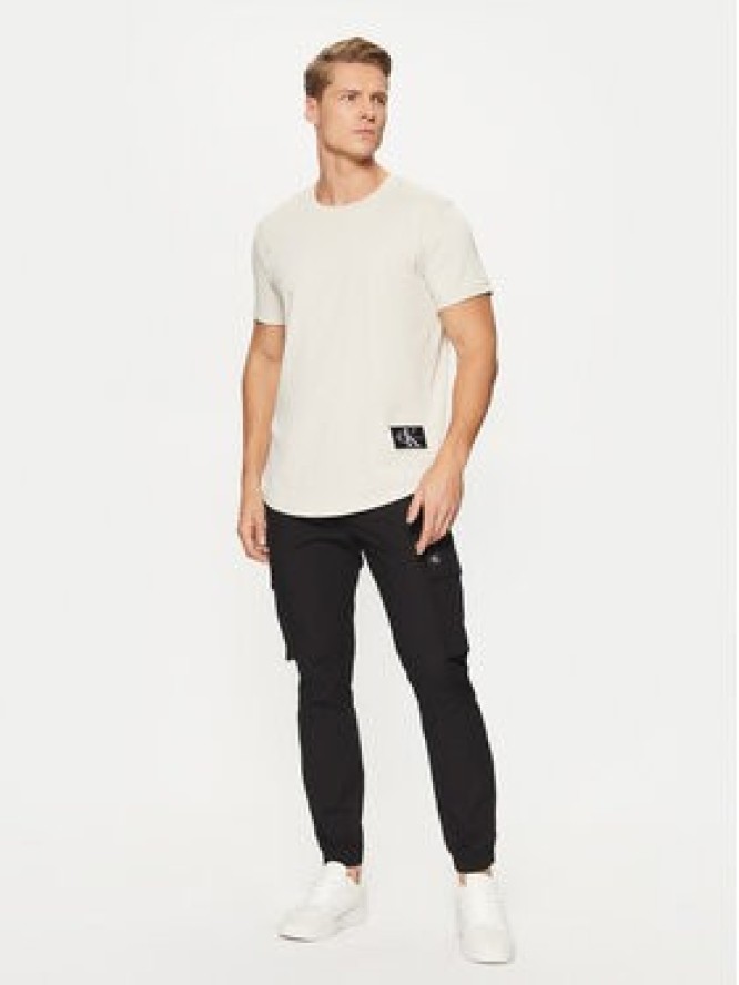 Calvin Klein Jeans Joggery Skinny Cargo J30J327614 Czarny Skinny Fit